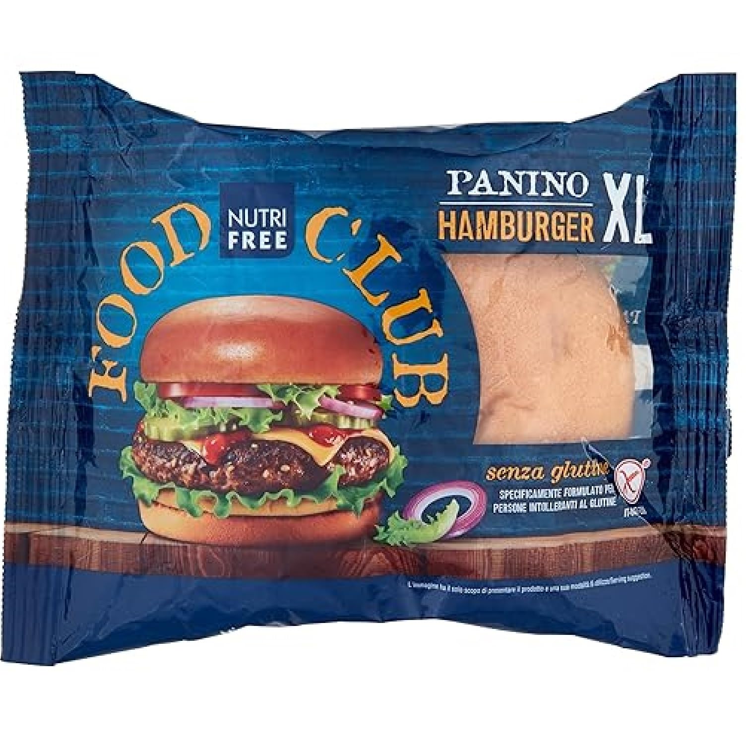 Nutri Free Panino Hamburger XL glutenfrei 100g, 8x100gr + Italian Gourmet polpa 400gr