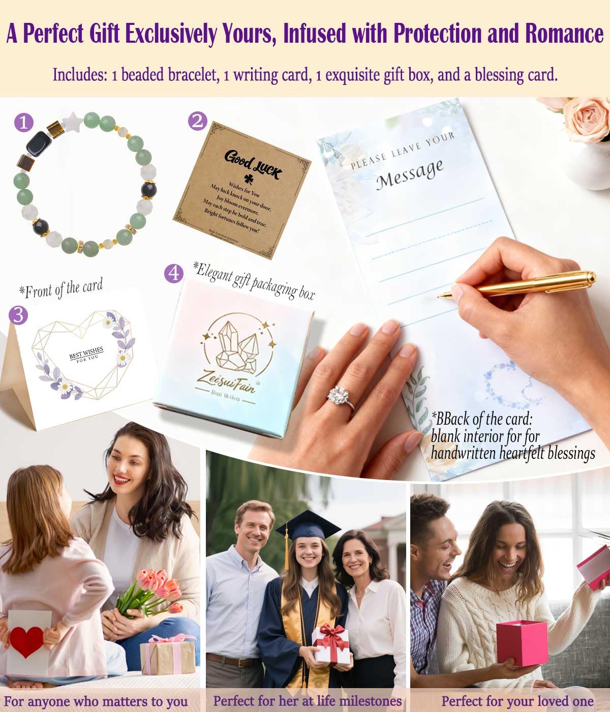 Tiny Beaded Bracelets for Women, Unique Stocking Stuffers for Women, Mom, Daughter, Sister, Best Friend, Bestie, Granddaughter, Lover and More - Image 6