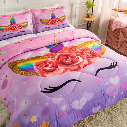 Miniatura 10 de Juego de ropa de cama infantil de construcción de 3 piezas para niños, juego de edredón reversible para cama de camión individual, juegos de ropa de