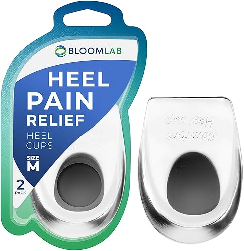 Miniatura 19 de Almohadillas de gel para el talón, paquete de 6 para tendinitis de Aquiles, insertos de cuña de zapatos para fascitis plantar, espolón óseo, soporte