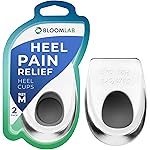 Gel Heel Pads, 2 Pack, for Achilles Tendonitis, Shoe Wedge Inserts for Plantar Fasciitis, Bone Spur, Foot Pain Relief Support, Comfort Cushion Insoles for Women/Men
