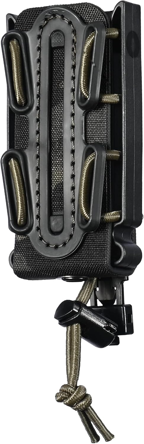 Soft Shell Scorpion -Tall- Pistol Mag Carrier with P1 molle/Stacking Clip