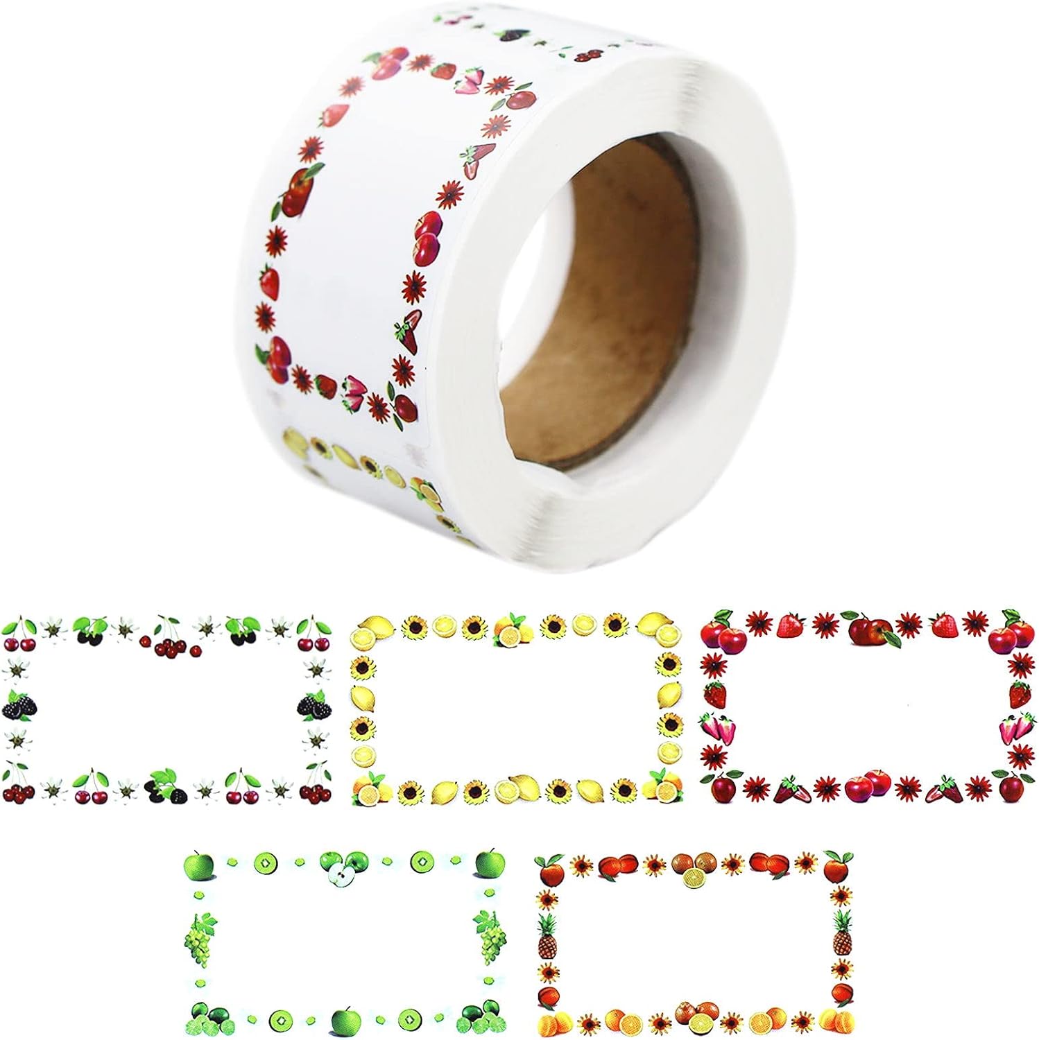 1 Roll 200 Pcs Jam Labels For Jars Food Freezer Labels Self Adhesive