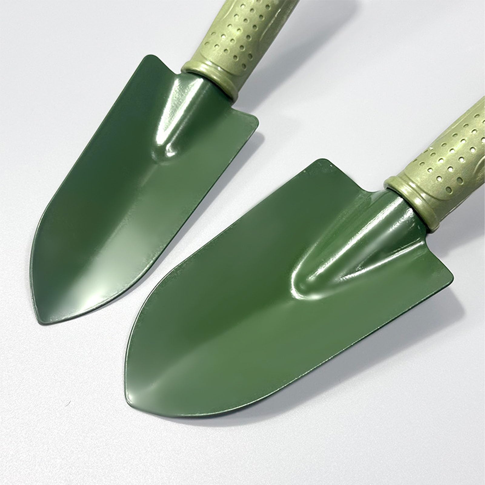 Ausla Herramientas Manuales de Jardinería Juego de Herramientas de Jardín de 9 Piezas con Cabezales de Hierro, Mangos de Madera de Pino y Bolsa de Delantal, Kit Ergonómico de Cultivo para Plantación y
