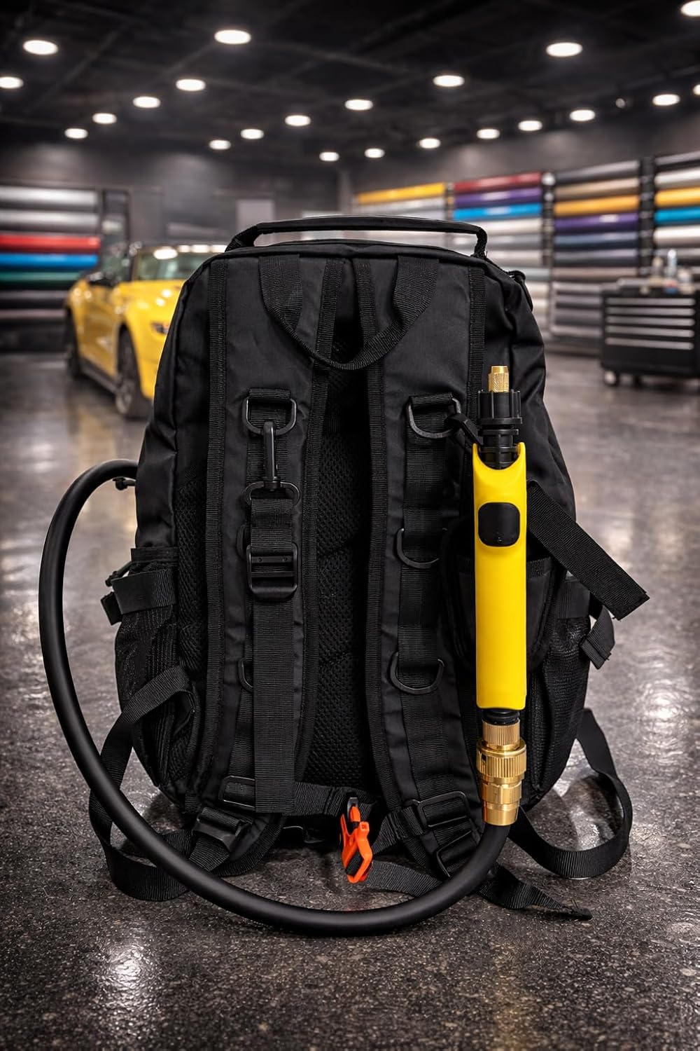 3TON Cordless Mobile Spray Backpack for PPF & Window Tint – Battery Operated, Portable Tint High Pressure Sprayer Backpack Inline Filter Hose – Professional Tool for PPF and Windows Tint
