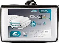 Travesseiro Regulável Visco NASA, Espuma Massageadora e Látex, Personal Mix 3, 50x70 cm, Fibrasca