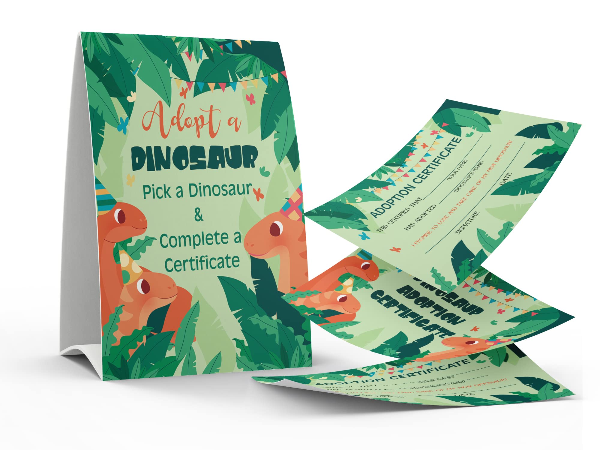 Amazon.com: 1 Adopt Dinosaur Sign & 10 Dinosaur Adoption Certificate Set, Adoption Party, Kids Birthday Party, Classroom Party/021B : Toys & Games amazon-com-1-adopt-dinosaur-sign-10-dinosaur-adoption-certificate-set-adoption-party-kids-birthday-party-classroom-party-021b-toys-games