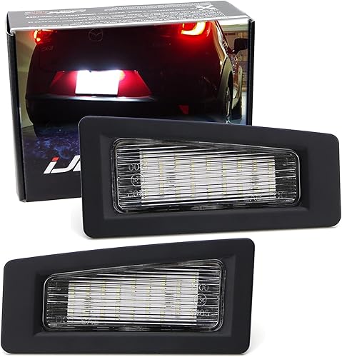 iJDMTOY Kit de luces LED completas para matrícula OEM-Fit de 3 W, compatible con Mazda CX-3 2014-2018, Mazda CX-3 2016 en adelante, alimentado por