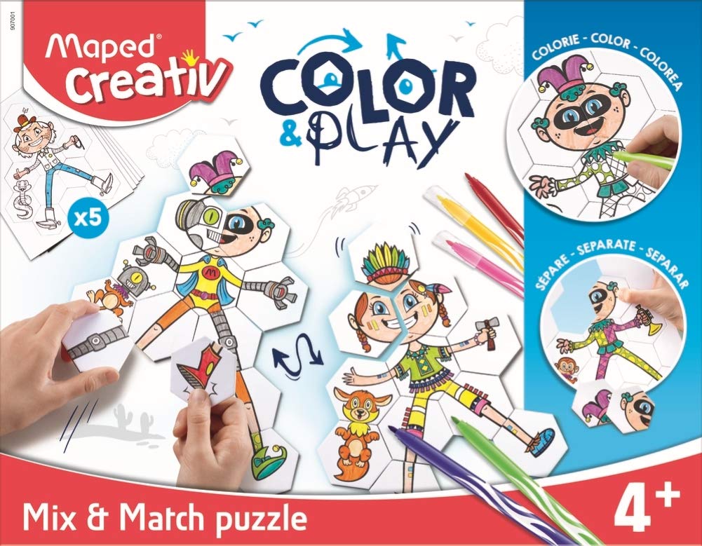 Maped Creativ Color Play - Mix & Match Dress Up, 907001