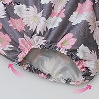 Vista 2 de EZ Moms Paquete de 6 pantalones de plástico para niños pequeños, fundas de pañales de tela, suaves, reutilizables, portátiles, pantalones de goma