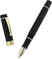 Vista 1 de Jinhao 100 - Pluma estilográfica de estilo clásico en celuloide, instrumento de escritura suave con punta #6, juego de pluma con convertidor