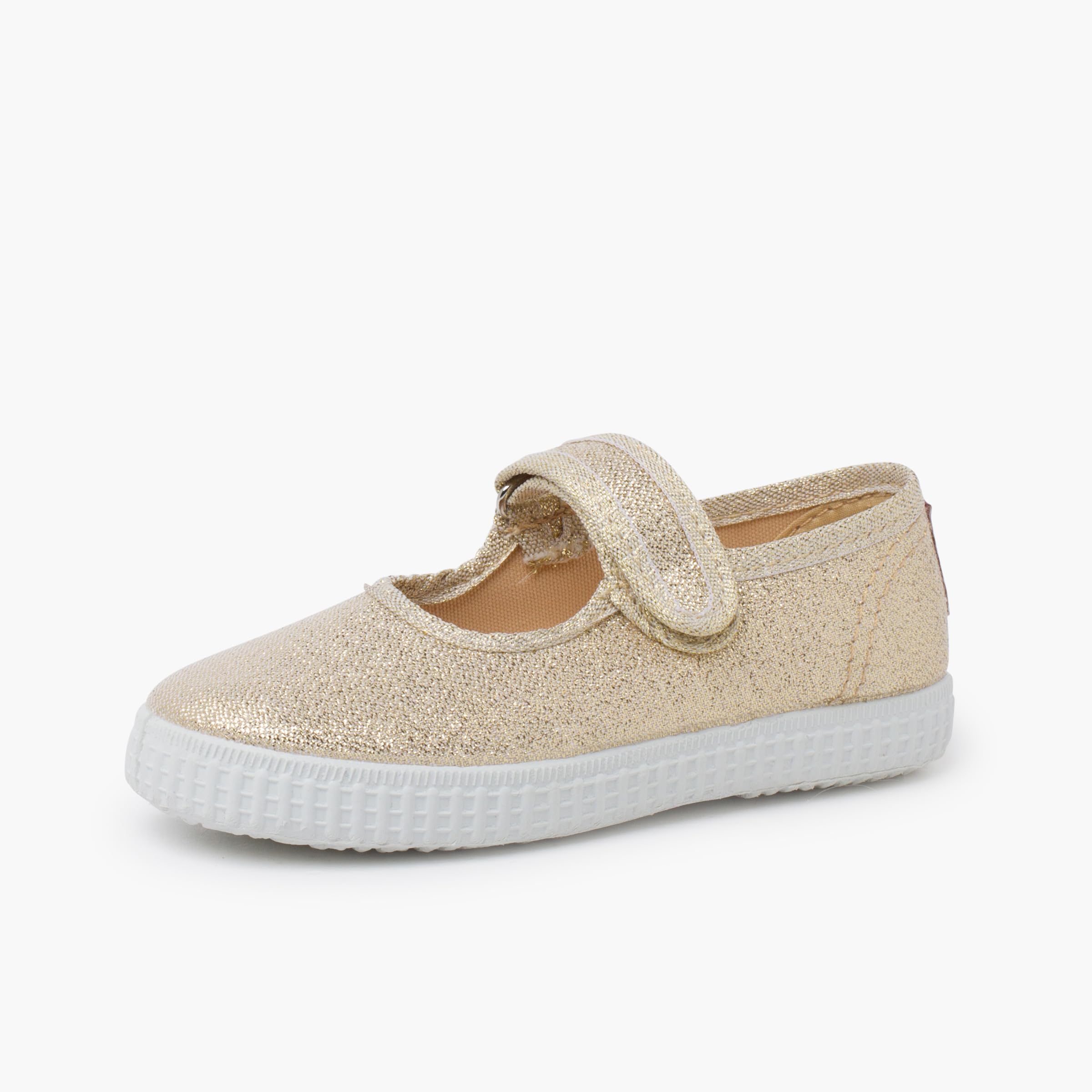 Pisamonas Ballerine con Cinturino Glitter Chiusura A Strappo