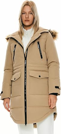 Orolay Womens Thickened Down Jacket Winter Warm Down Coat