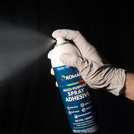 ROMAN Professional Multi-Purpose Spray Adhesive 13-OZ Made in USA