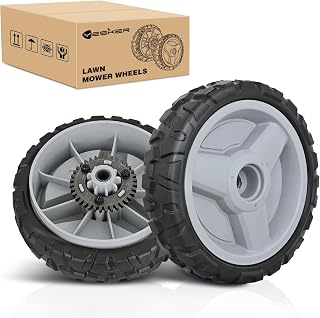 Yesker Lawn Mower Drive Wheels Replacement 8 Inch 580365301 593198101 Assembly, Lawnmower Wheels Compatible with Husqvarna HU700 HU800 HU625 HU775, Craftsman GCV-160 and More, 2-Pack