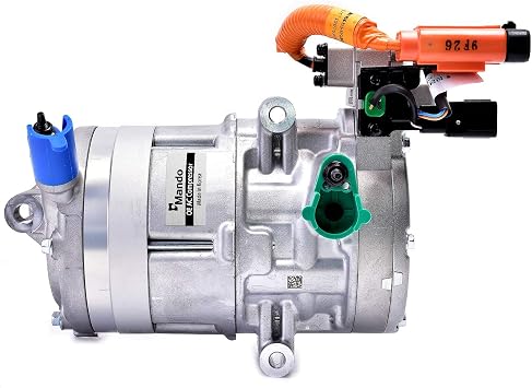 Mando 10A1549 AC Compressor with Clutch Original Equipment (Pre-filled Oil)