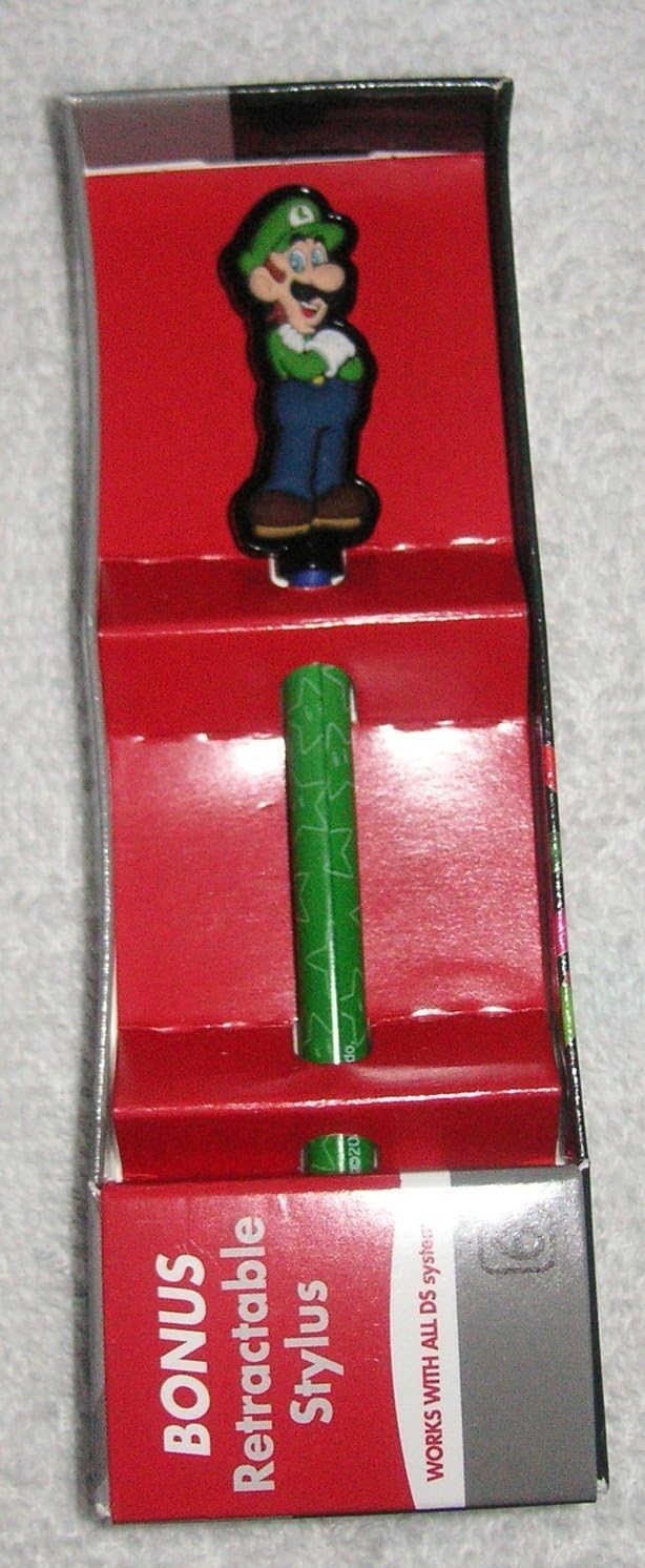 Luigi Retractable Stylus Nintendo 3DS works with all DS Systems Character : Video Games