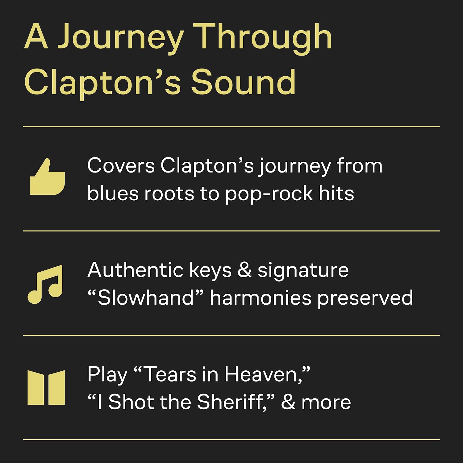 Eric Clapton: Sheet Music Anthology | Piano Vocal Guitar Songbook for Blues and Rock Fans | 38 Classic Tracks Arranged for Performance | Artist Songbook for Practice and Collectors | Piano Music Book