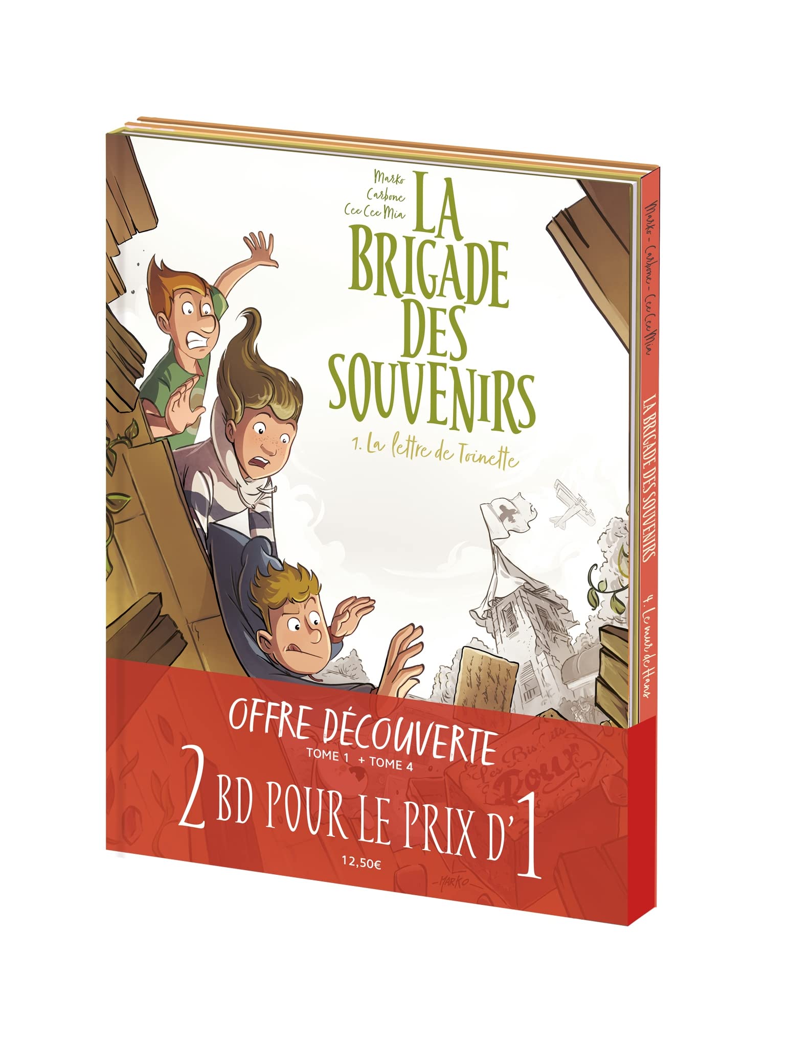Bipack T4+T1(offert) La Brigade des souvenirs