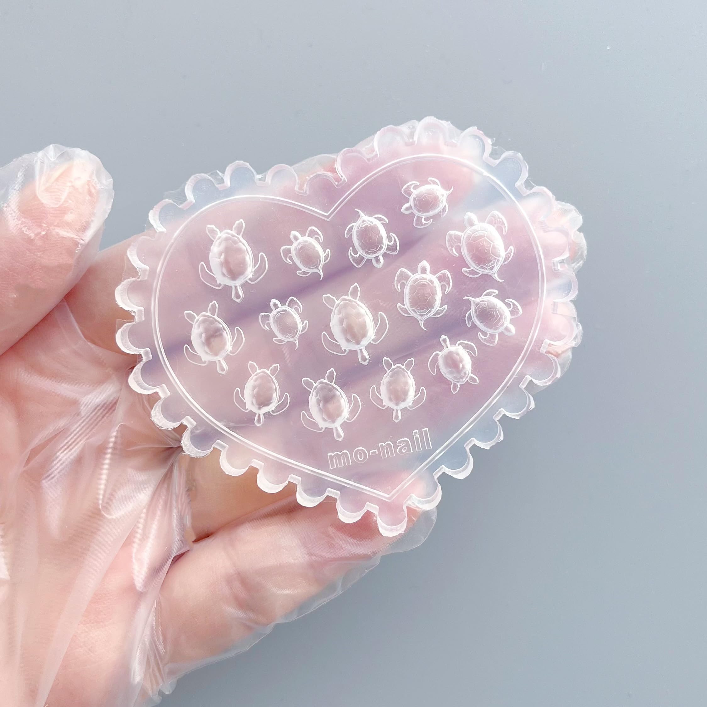 Amazon.co.jp: シリコンモールド H019 ウミガメ ホヌ 亀 カメ