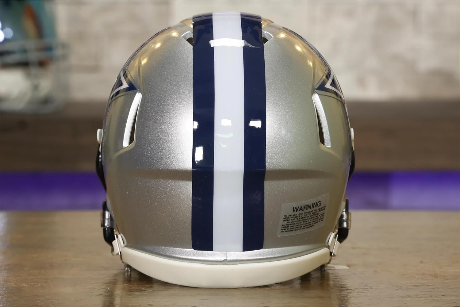 Dallas Collectible Speed Mini Helmet - GG Special Edition - with Free USA Flag Decal - Perfect for Sports Fans and Collectors - Green Gridiron