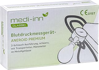 Tensiómetro Esfignomanómetro (Aneroide 2-Schlauch medi-inn Color: Negro