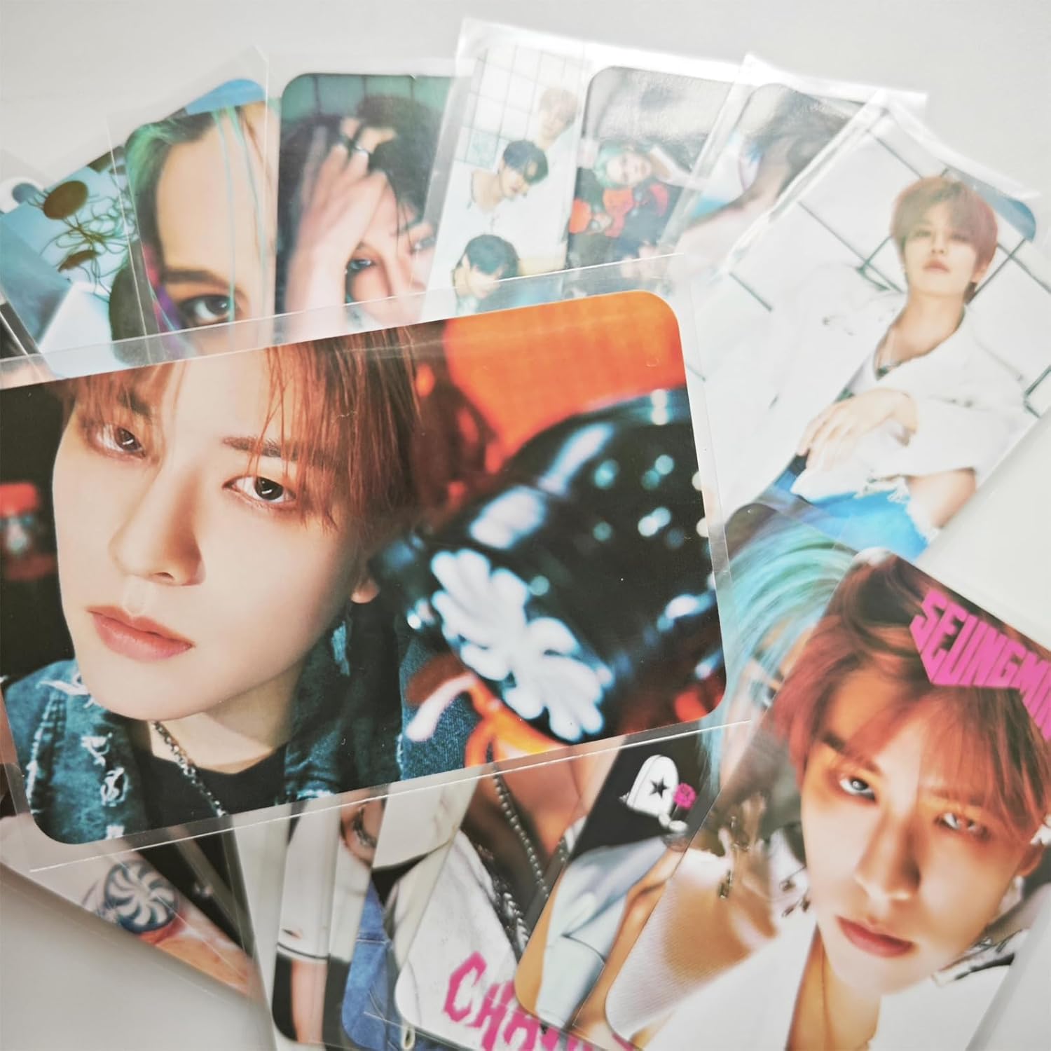 KPOPBP Photocard Sleeves HD Translucent Card Protector 50 Pcs Per Pack 200 Microns for Photocards Kpop Lomo Cards Merchandise(58 x 89mm)