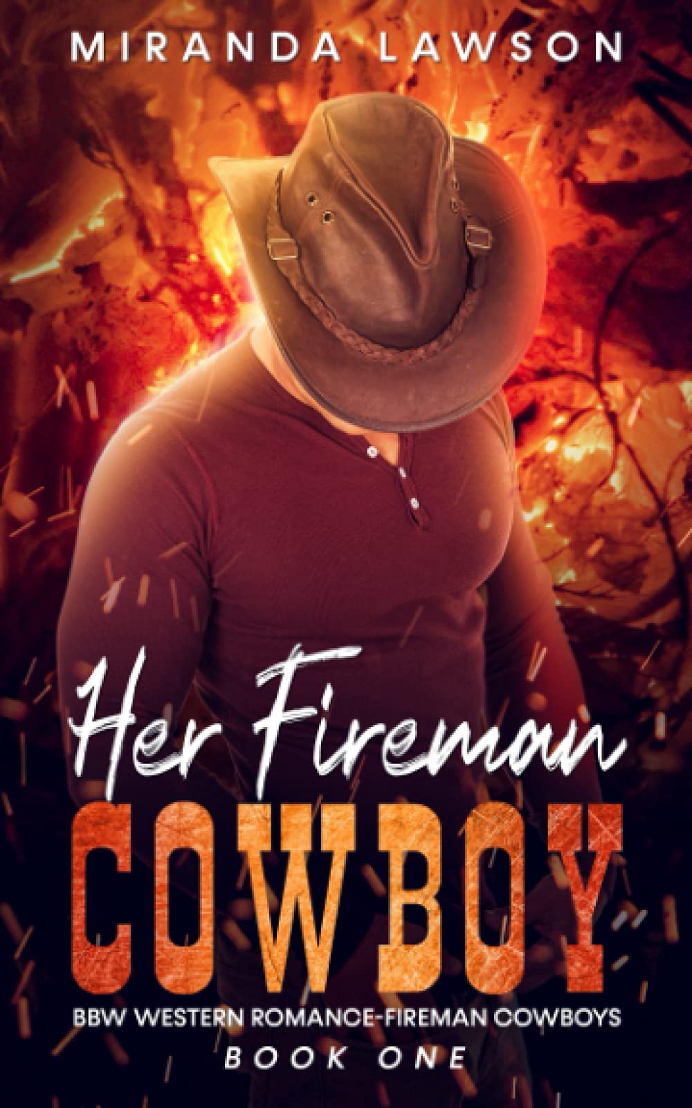 Her Fireman Cowboy: BBW Western Romance (Fireman Cowboys Book One): 1
