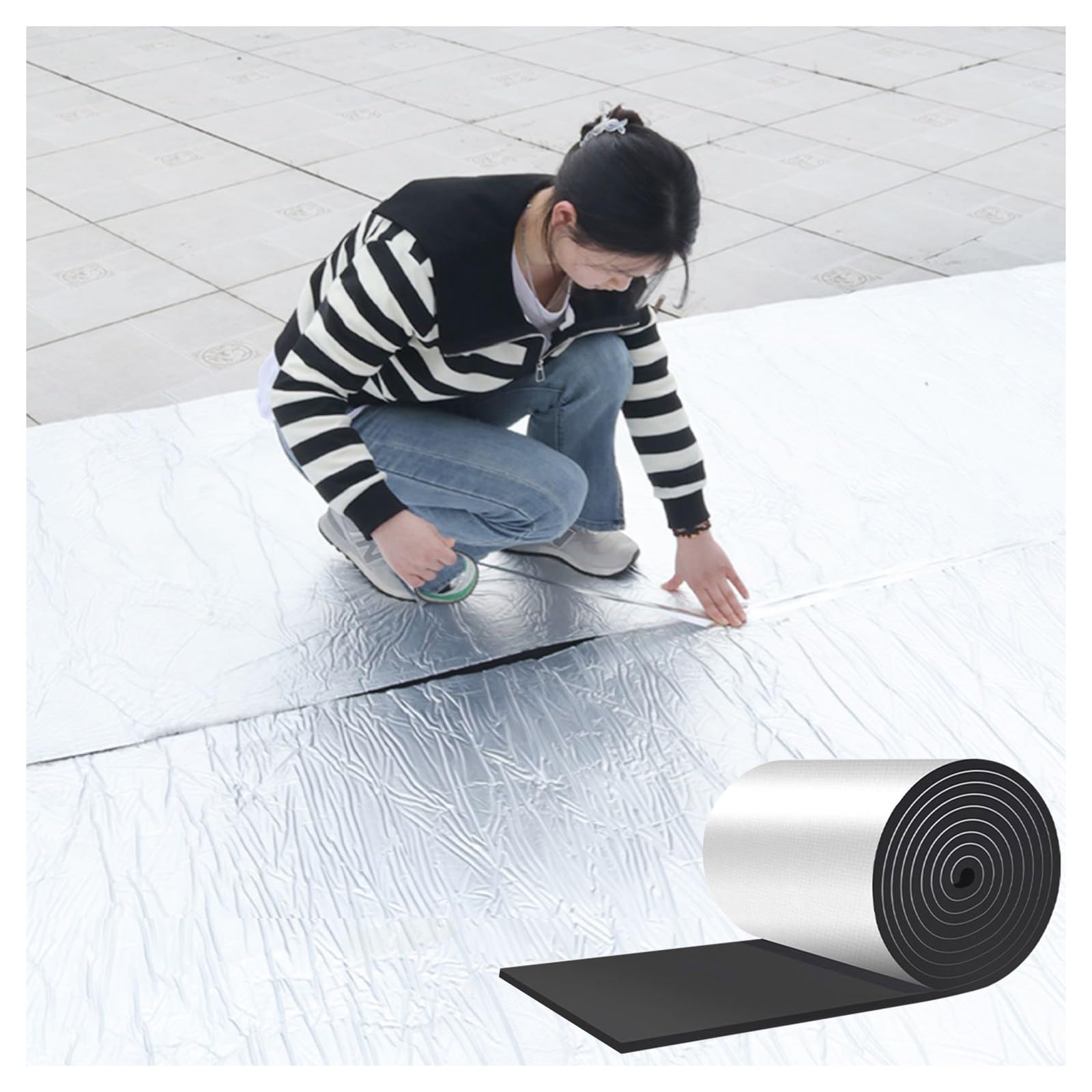 Amazon.com: ZXCASDF Aluminum Foil Pearl Cotton Insulation Film
