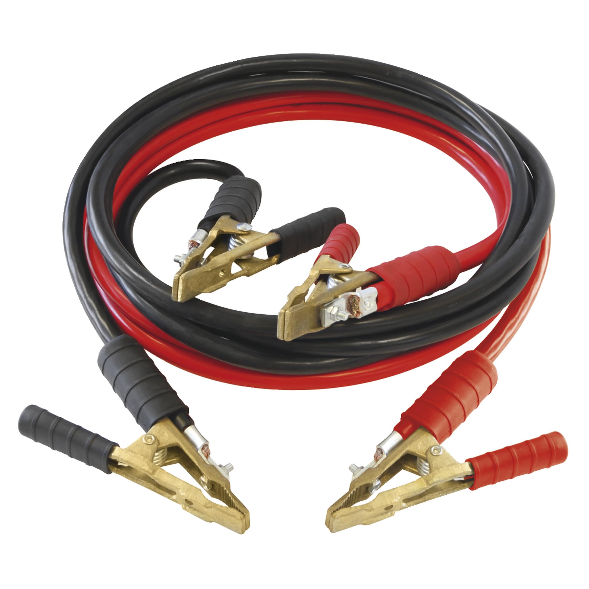 Gys Black And Red - Jump Leads Pro 1000A - Brass Clamps - Ø50mm² - 2 X 4.5M