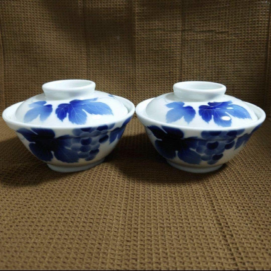 深川製磁 どんぐり丼 2客 どんぐり ペア玉割 | 有田焼 深川製磁