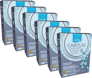 6x Cartliv Equaliv 60 Cápsulas
