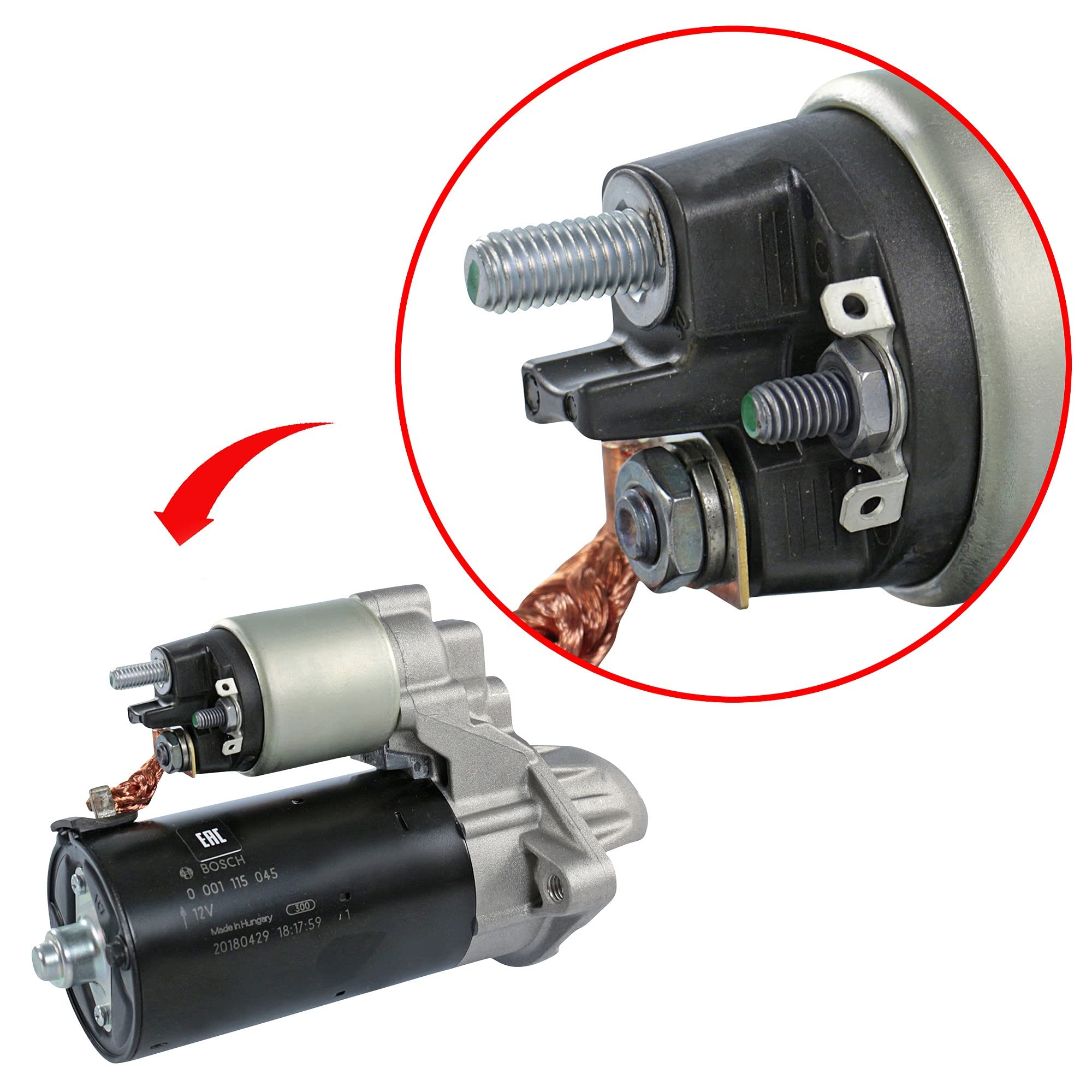 BOSCH Motorino d'avviamento 0001115045