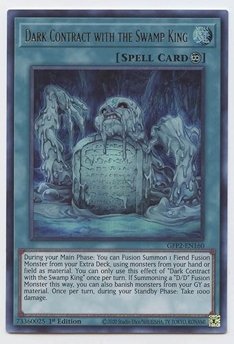 Dark Contract with The Swamp King - GFP2-EN160 - Ultra Rare - 1 edición