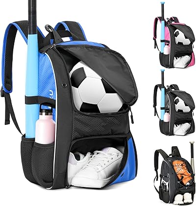 Calendario y horarios del torneo Svatour 2023 20 DAREKUKU Bolsa de fútbol con bolsa de mano portátil para pelota y zapatos, mochila de entrenamiento deportivo para voleibol, sóftbol, baloncesto, fútbol y béisbol para niños, niñas y adultos