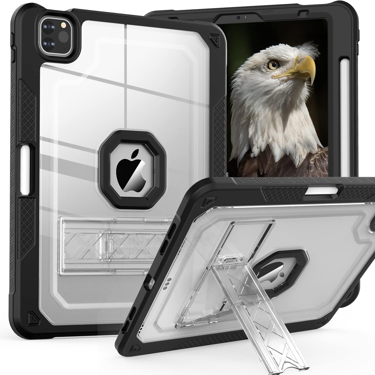 Custodia Protettiva + Vetro Temperato 9H IPad Pro 11