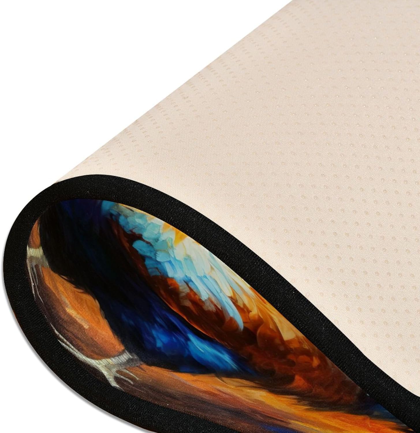 YETTASBIN Rooster Runner Rug, Non-Slip Large Floor Mat Anti Fatigue Area Rugs for Kitchen Bathroom Living Room Entryway Home Office Decor, 72 x 24 Inch