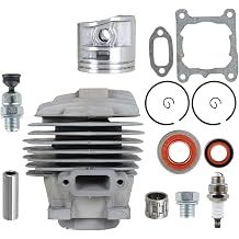 Cylinder Piston Gasket Kit Replacement for Stihl MS261 MS 261 Chainsaw 44.7mm 1141 020 1200