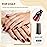 JODSONE 3Pcs 10ml Top and Base Coat Gel Nail Remover Set Gel Nail Remover for Quick and Easy at Home Removal U V Light Curing Required