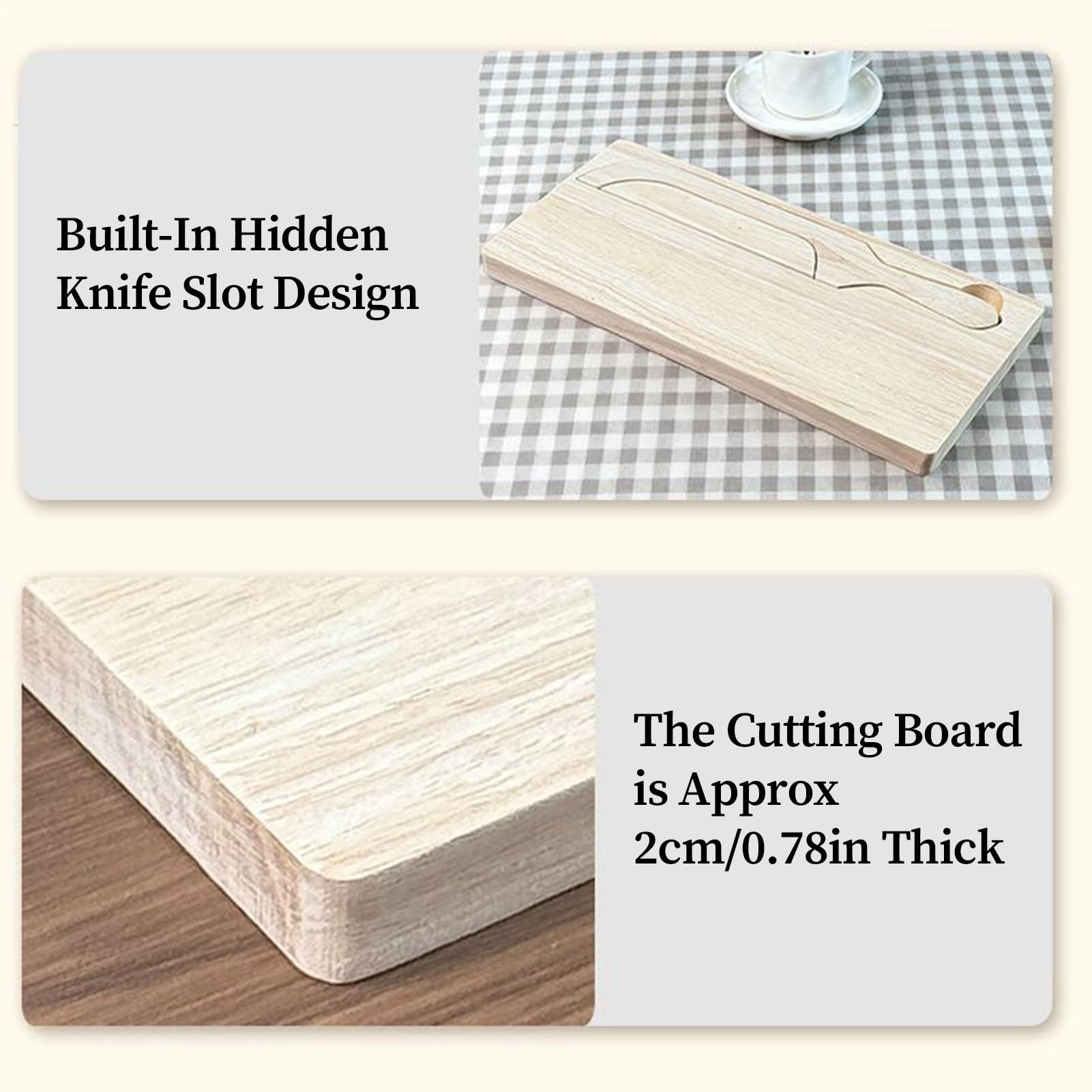 Tabla Para Cortar Pan Utensilios De Repostería Grandes Ranurados | Juego De Tablas De Cortar De Madera Y Bol Para Pan Para Hogar Cocina Restaurante Pan Panaderos Principiantes