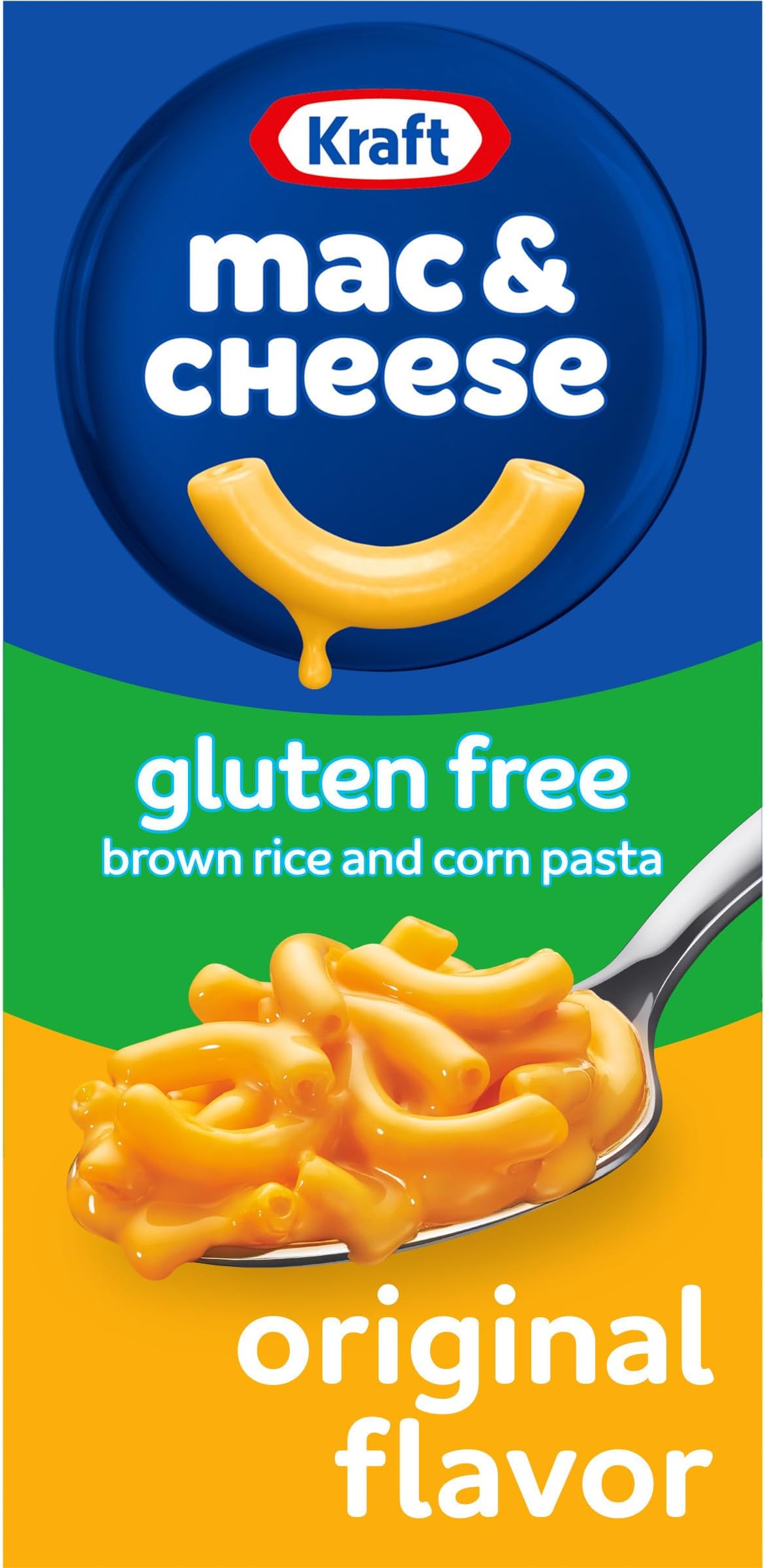Kraft Gluten Free Original Mac & Cheese Macaroni and Cheese Dinner, 6 oz Box