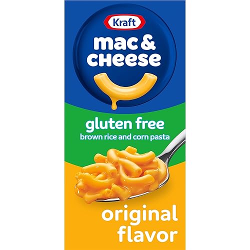 Kraft Cena de macarrones y queso original sin gluten (caja de 6 onzas)