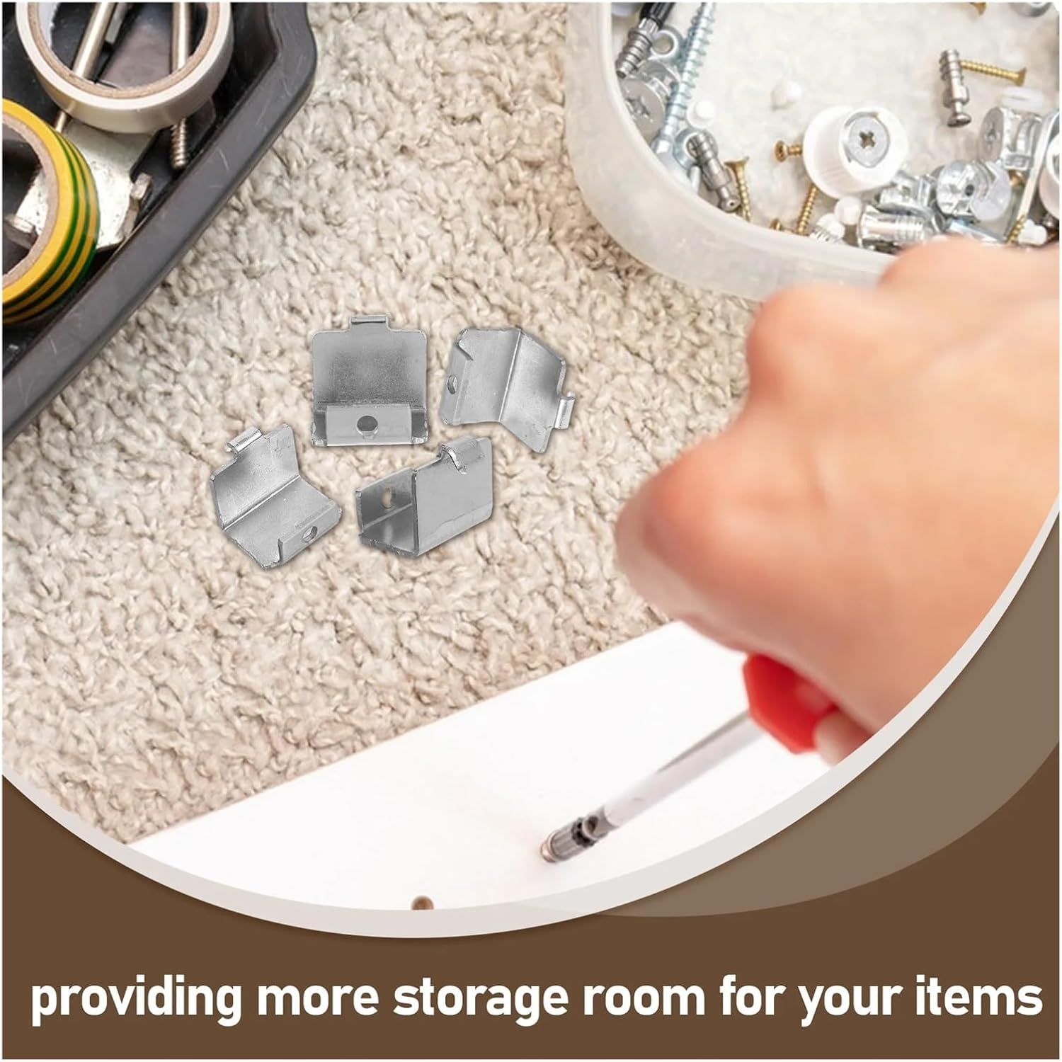 Cabinet Shelf Clips Cabinet Shelf Clips 20pcs Freezer Metal Refrigerator Support for Fridge Cooler Rack Durable Non-Slip Easy Install