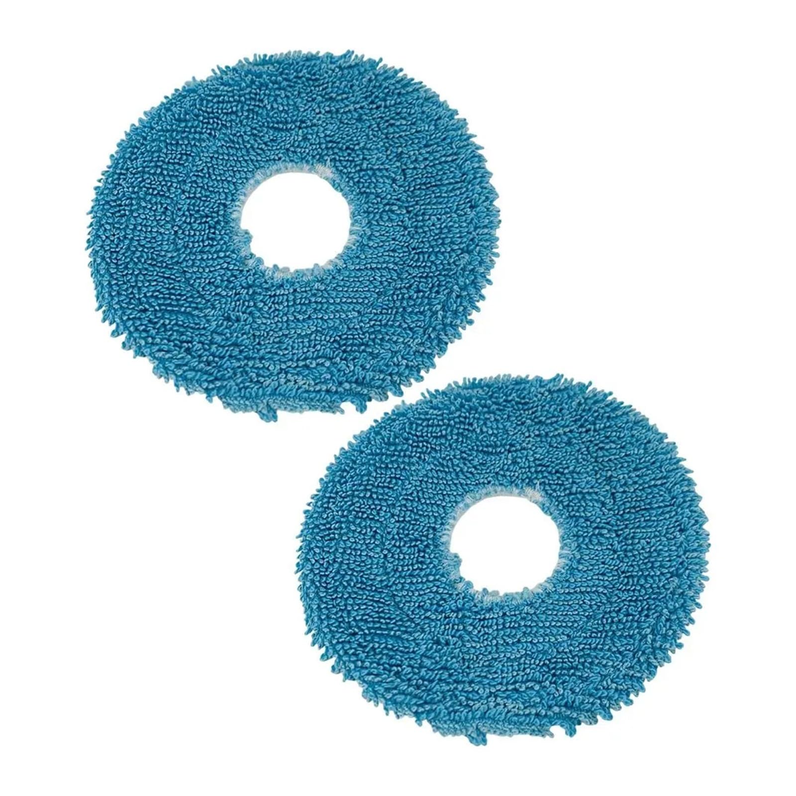 AIHDBCL Compatible For MOVA， MOBIUS 60 Robot Vacuum Cleaner Mop Cloth(2pcs)