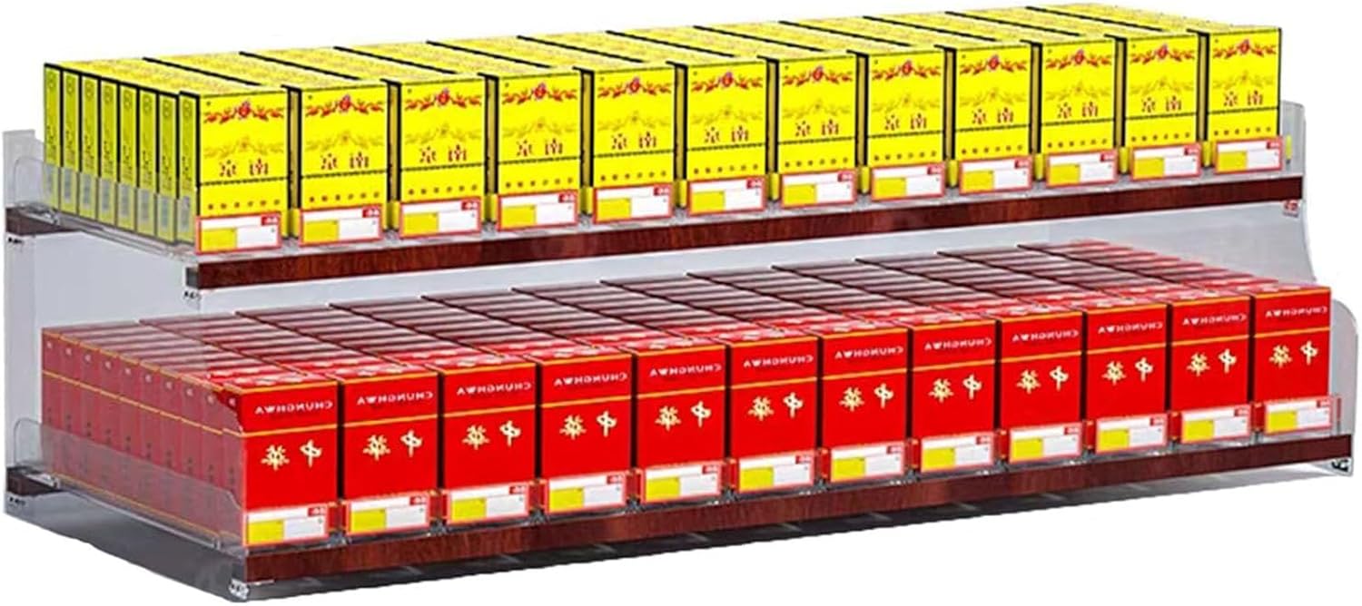 Amazon.com: ZHFENGZHOU Store Display Shelves Automatic Cigarette Pusher ...