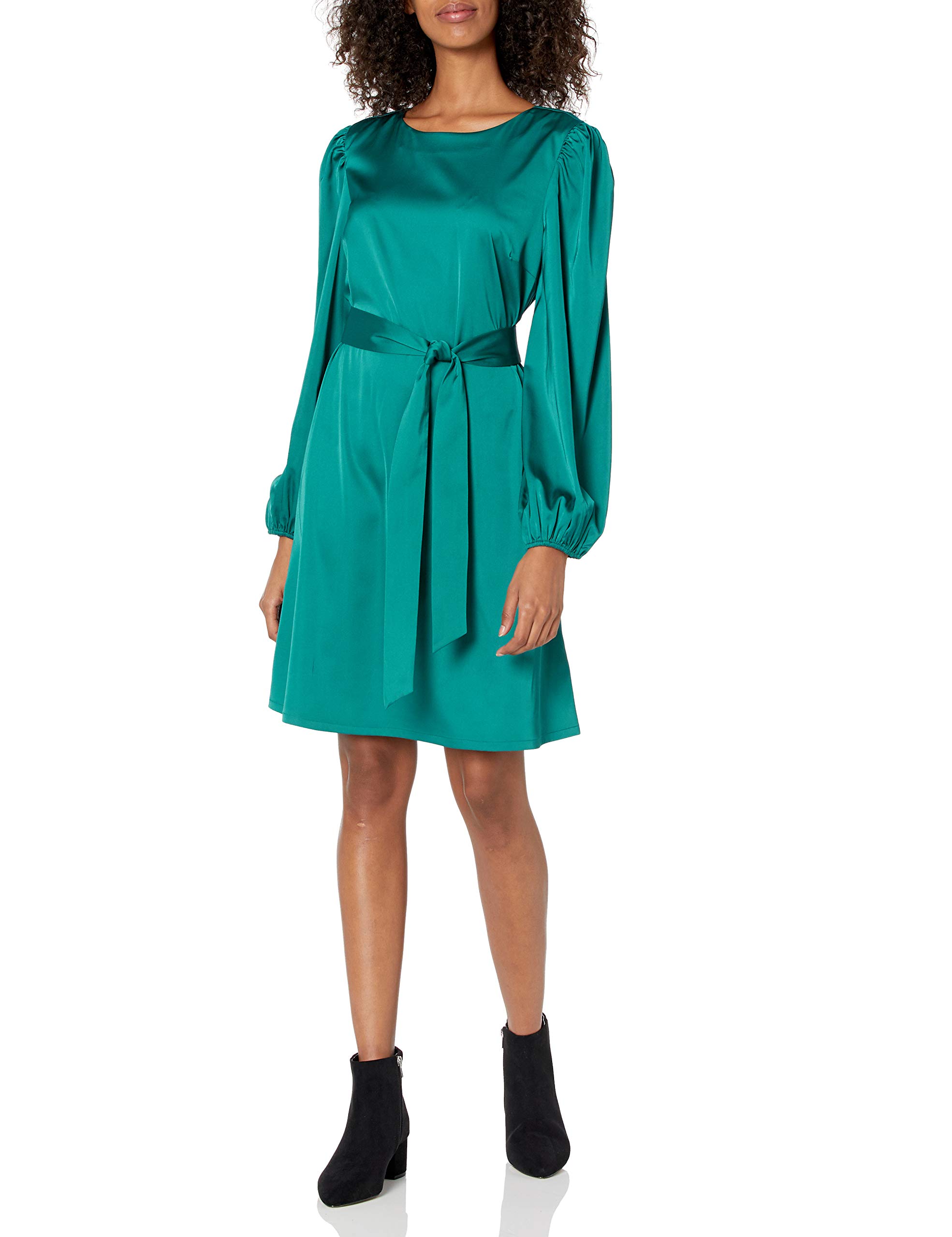The DropWomen's @shopdandy Belted Silky Stretch Dress