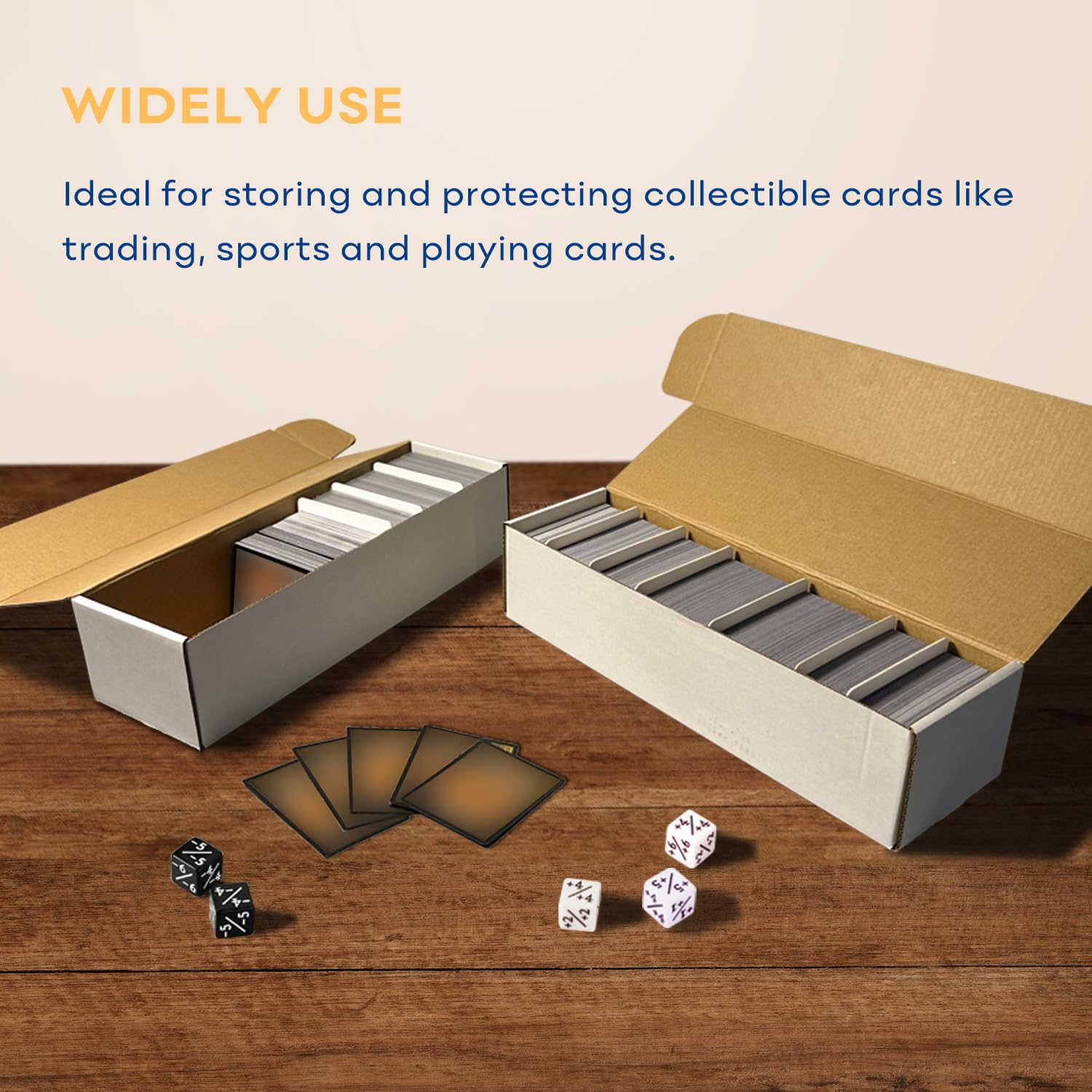 Amazon.co.jp: Fageverld トレーディングカード収納ボックス 仕切り