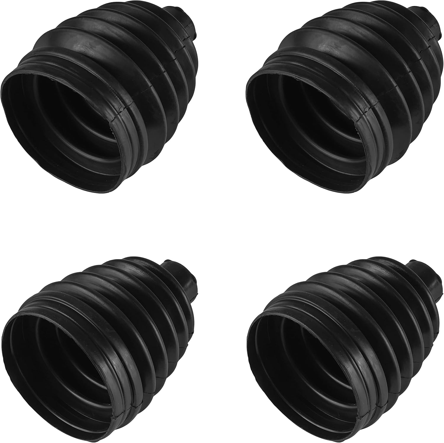 Caltric 2 Rear Axle Outer Inner CV Boot Kit Compatible with Polaris Ranger XP 900 All 2013 2014 2015 2016 2017