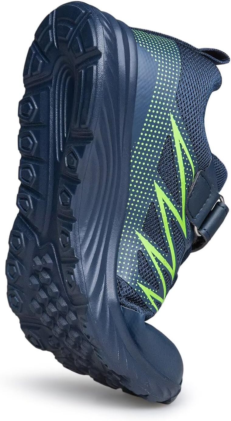 Kids Sneakers School Shoes Walking Running Toddler/Big/Little Kid Hook & Loop Breathable Mesh Non-Slip Lightweight