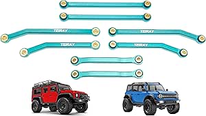 Amazon.com: TEIRAY Trx4m Upgrades High Trail Links Clearance Chassis